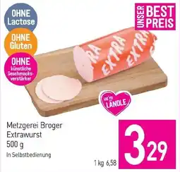 Sutterlüty Metzgerei Broger Extrawurst Angebot