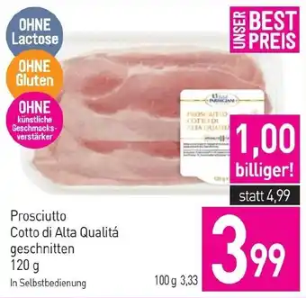 Sutterlüty Prosciutto Cotto di Alta Qualitá geschnitten Angebot