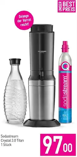 Sutterlüty Sodastream Crystal 3.0 Titan Angebot