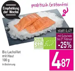 Sutterlüty Bio Lachsfilet mit Haut Angebot