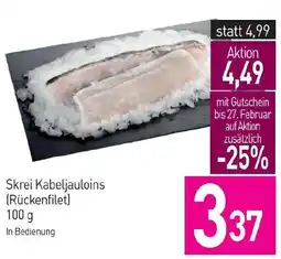 Sutterlüty Skrei Kabeljauloins (Rückenfilet) Angebot