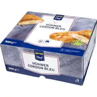 Metro Hühner Cordon Bleu, Preisangabe ohne MwSt. (Preis inkl. MwSt. 12,97 €), METRO Angebot