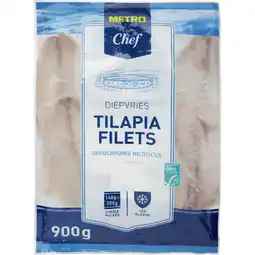 Metro Tilapia Filet, Preisangabe ohne MwSt. (Preis inkl. MwSt. 10,99 €), METRO Angebot