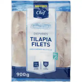 Metro Tilapia Filet, Preisangabe ohne MwSt. (Preis inkl. MwSt. 10,99 €), METRO Angebot