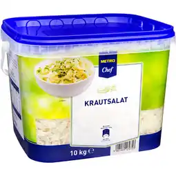 Metro Krautsalat, Preisangabe ohne MwSt. (Preis inkl. MwSt. 3,07 €), METRO Angebot