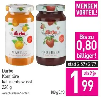 Sutterlüty Darbo Konfitüre kalorienbewusst Angebot