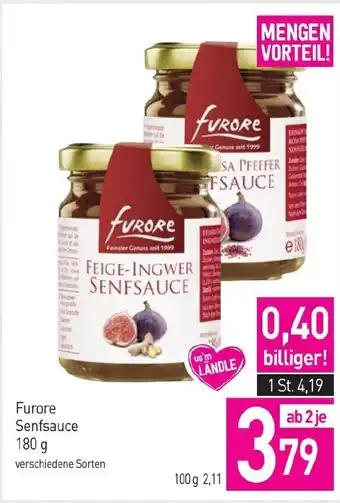 Sutterlüty Furore Senfsauce Angebot