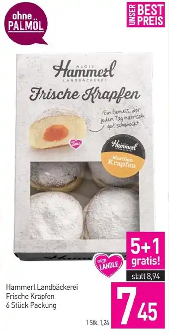 Sutterlüty Hammerl Landbäckerei Frische Krapfen Angebot