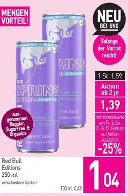 Sutterlüty Red Bull Editions Angebot