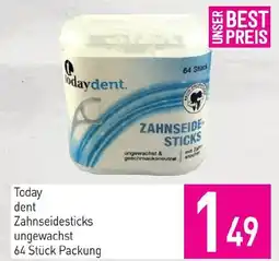 Sutterlüty Today dent Zahnseidesticks ungewachst Angebot