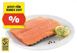 Hofer GOURMET Frische atlantische Lachsfiletseite, 600 g Angebot