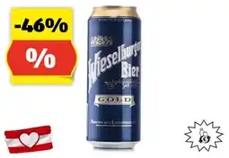 Hofer WIESELBURGER Gold, 0,5 l Angebot