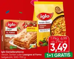 Spar Iglo Genießer-Pfanne Angebot