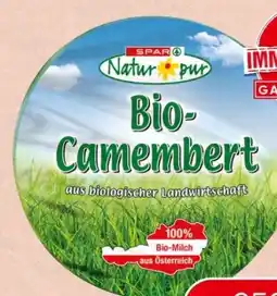 Spar Spar Natur pur Bio-Camembert Angebot