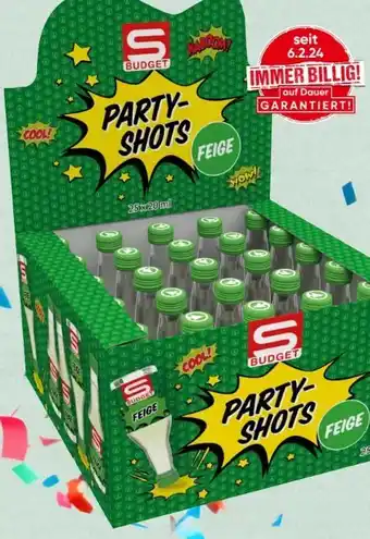 Spar S Budget Party-Shots Angebot