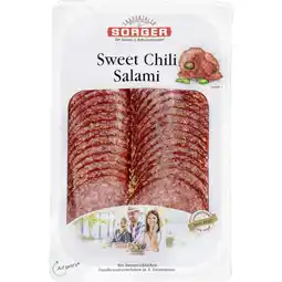 Metro Rohwurst Sweet Chili Salami, Preisangabe ohne MwSt. (Preis inkl. MwSt. 5,49 €), METRO Angebot