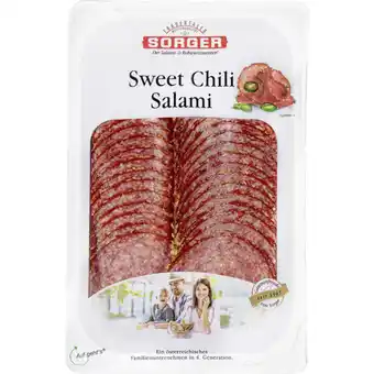 Metro Rohwurst Sweet Chili Salami, Preisangabe ohne MwSt. (Preis inkl. MwSt. 5,49 €), METRO Angebot