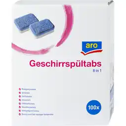 Metro Geschirrreiniger Tabs 8in1, Preisangabe ohne MwSt. (Preis inkl. MwSt. 7,79 €), METRO Angebot