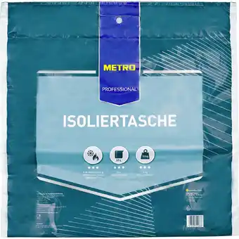 Metro Isoliertasche 32l, Preisangabe ohne MwSt. (Preis inkl. MwSt. 3,59 €), METRO Angebot