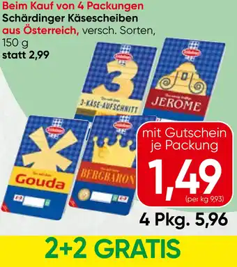 Spar Käsescheiben Angebot