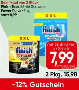 Spar Finish Tabs Power Pulver Angebot