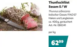 Eurogast Grissemann Thunfischfilet Sesam S/W Angebot