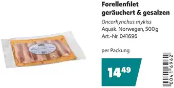 Eurogast Grissemann Forellenfilet geräuchert & gesalzen Angebot