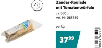 Eurogast Grissemann Zander-Roulade mit Tomatenwürfeln Angebot