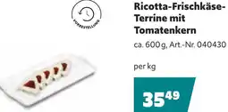 Eurogast Grissemann Ricotta-Frischkäse- Terrine mit Tomatenkern Angebot