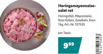 Eurogast Grissemann Heringsmayonnaise- salat rot Angebot