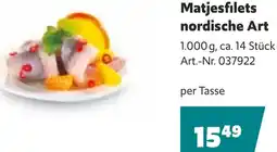 Eurogast Grissemann Matjesfilets nordische Art Angebot