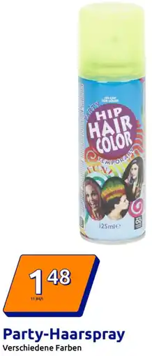 Action Party-Haarspray Angebot