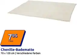 Action Chenille-Badematte Angebot