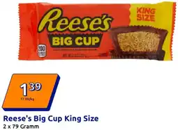 Action Reese's Big Cup King Size Angebot