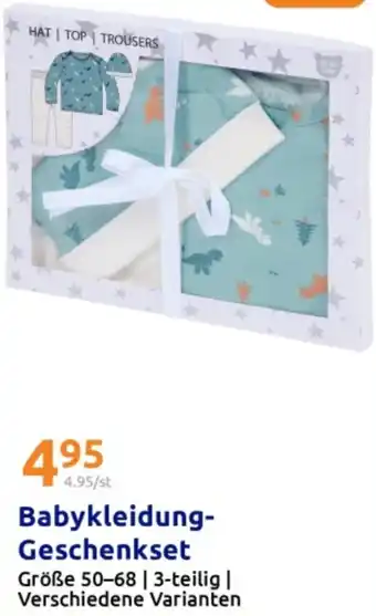 Action Babykleidung- Geschenkset Angebot