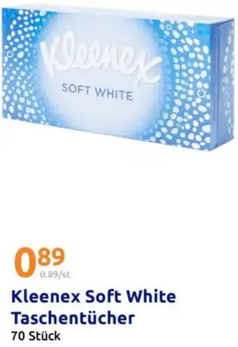 Action Soft White Taschentücher Angebot