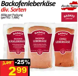 Wurstico Backofenleberkäse Angebot