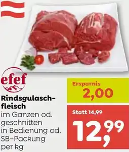 ADEG Rindsgulasch- fleisch Angebot