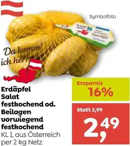 ADEG Salat festkochend od. Beilagen vorwiegend festkochend Angebot