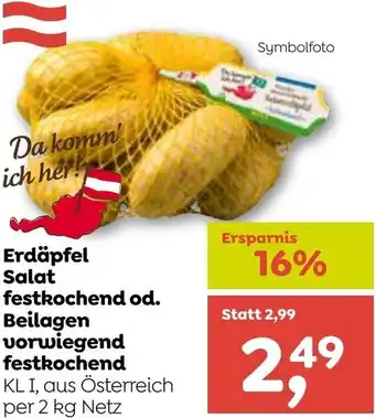 ADEG Salat festkochend od. Beilagen vorwiegend festkochend Angebot