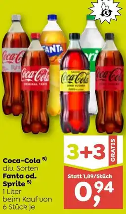 ADEG Coca-Cola Fanta od. Sprite Angebot