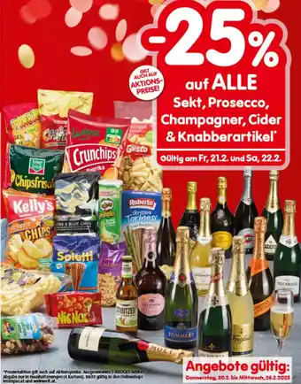 Interspar auf ALLE Sekt, Prosecco, Champagner, Cider & Knabberartikel Angebot