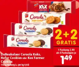 Interspar Cereola Keks, Hafer Cookies oder Kex Farmer Cookies Angebot