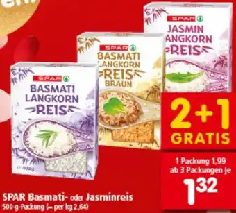 Interspar Basmati- oder Jasminreis Angebot