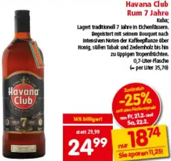 Interspar Rum 7 Jahre Angebot