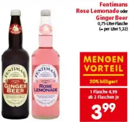 Interspar Rose Lemonade oder Ginger Beer Angebot