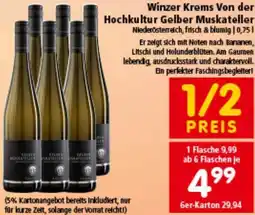 Interspar Winzer Krems Von der Hochkultur Gelber Muskateller Angebot