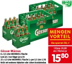 Interspar Gösser Märzen Angebot