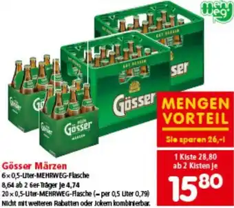 Interspar Gösser Märzen Angebot