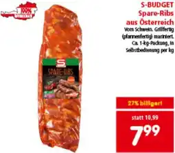 Interspar Spare-Ribs Angebot